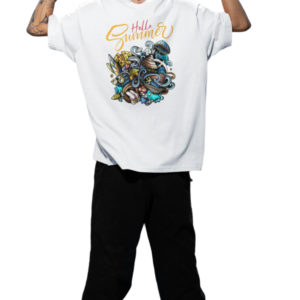 Ari Tees Men’s T-shirt Oversize 100% cotton